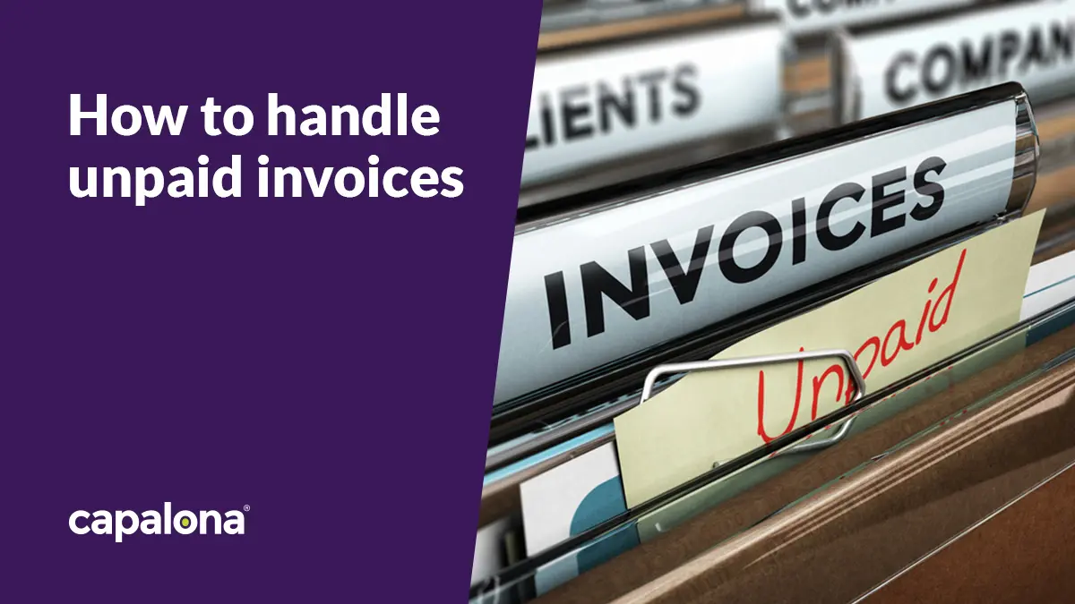 A guide to handling unpaid invoices for small businesses image
