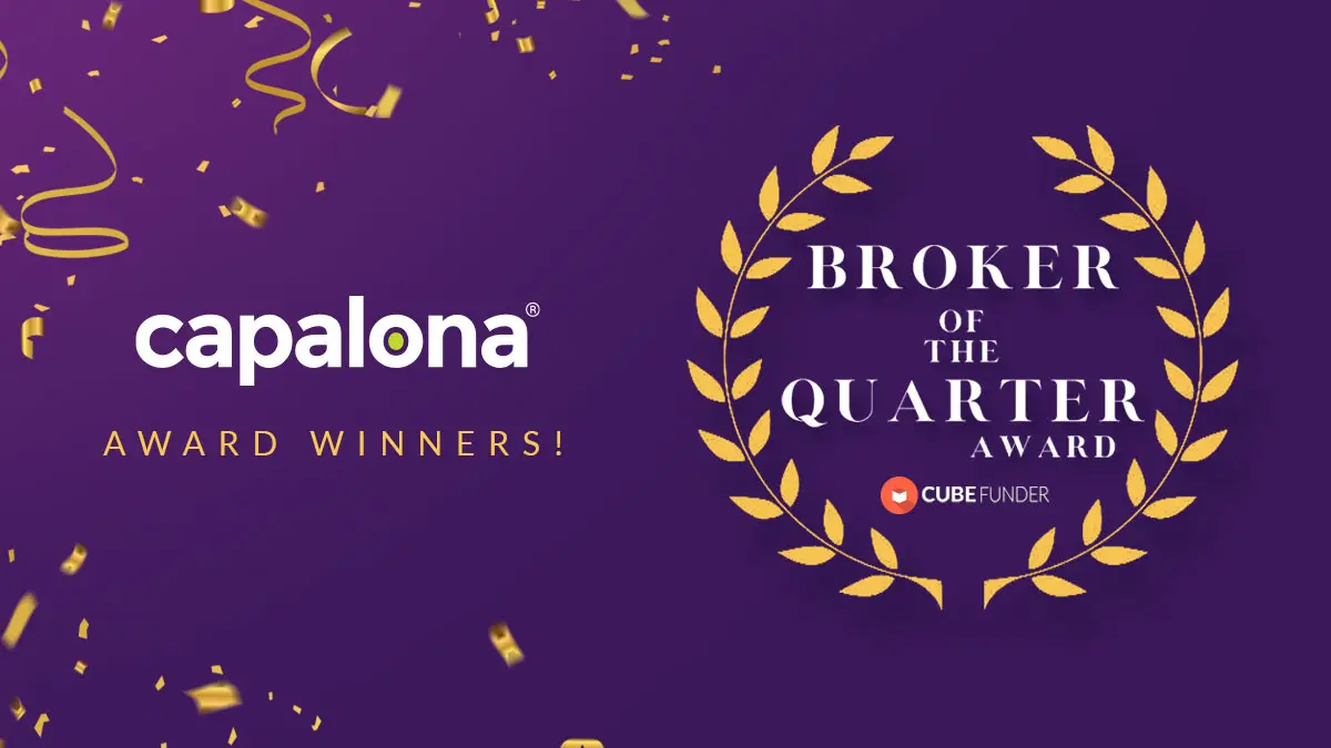 Capalona wins award for Broker of the quarter image