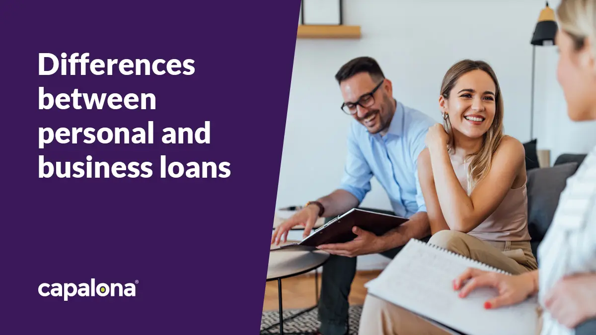 Differences between personal and business loans