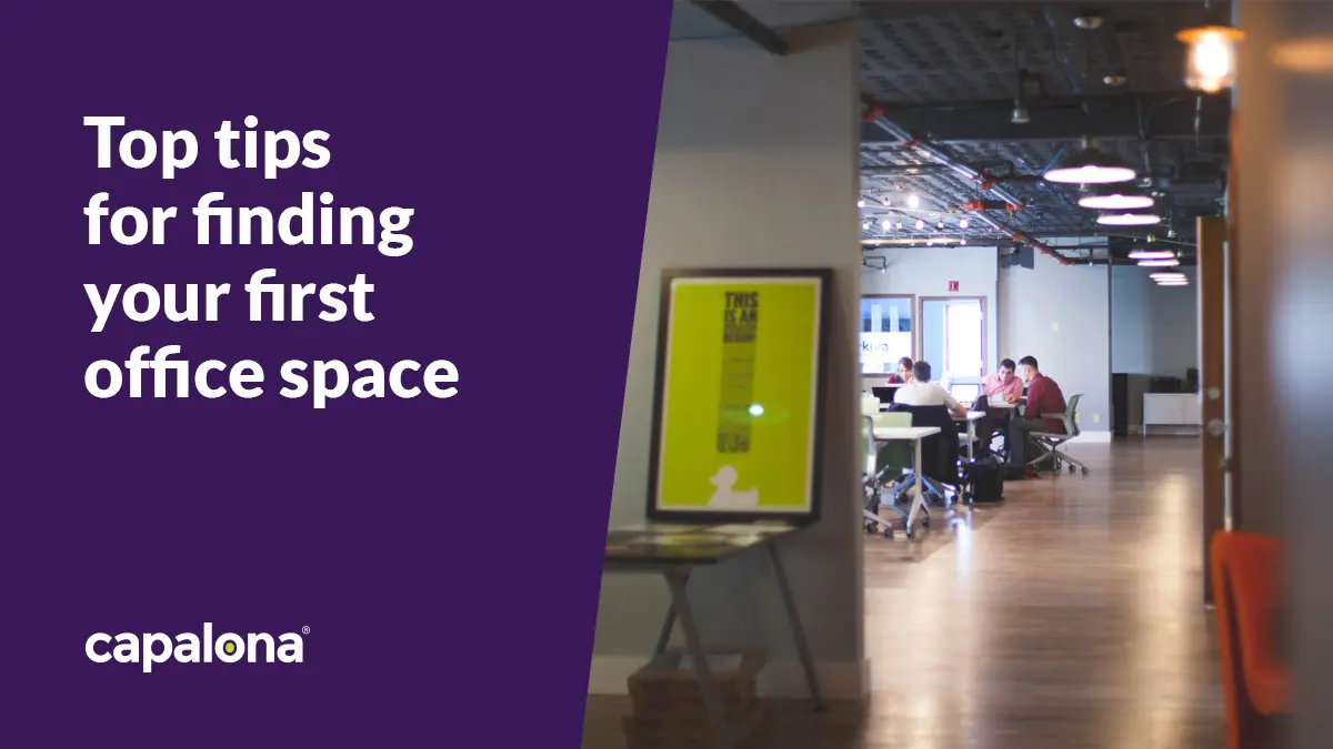 Looking for your first office space? Advice for businesses image