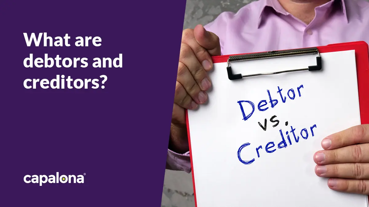 What are debtors and creditors? image